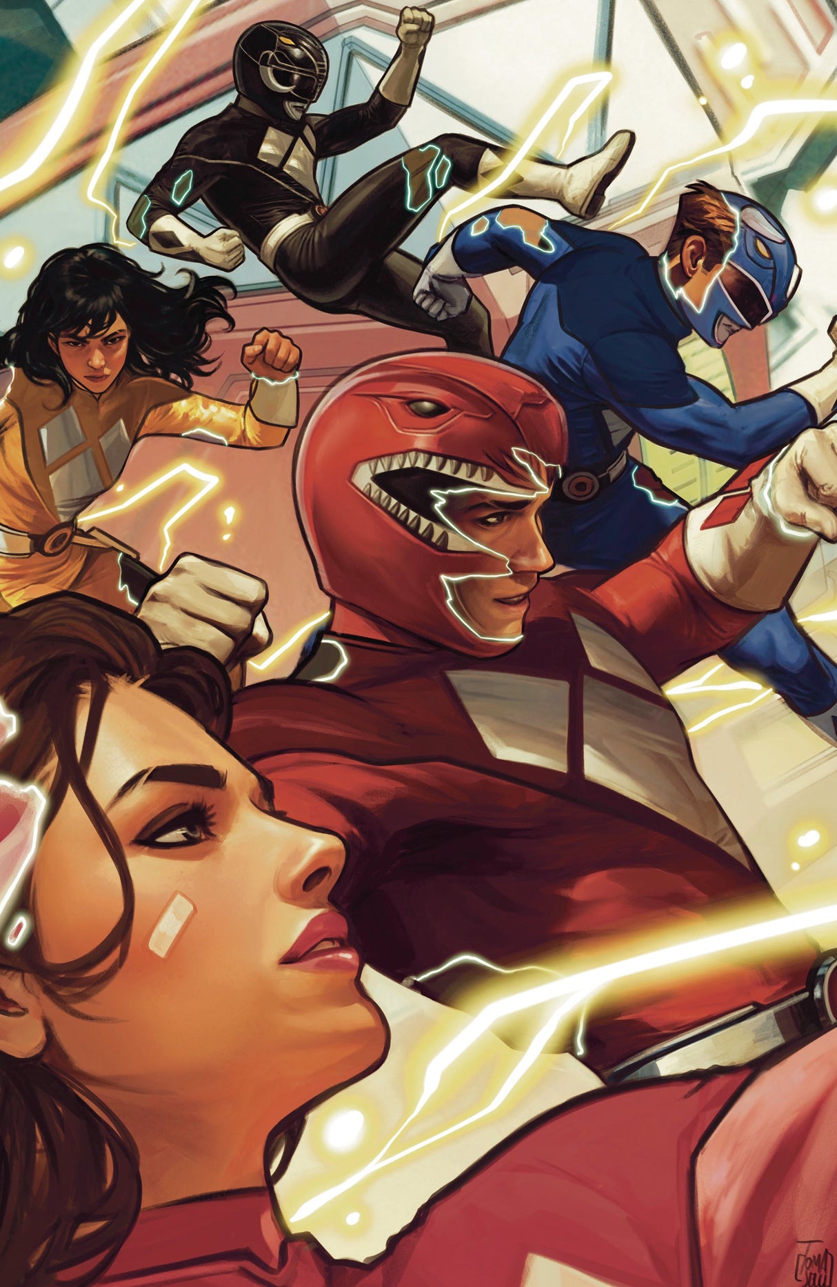 Mighty Morphin Power Rangers (2026) #1 H 1:25 Variant Virgin Tomaselli (06/03/2026) Boom