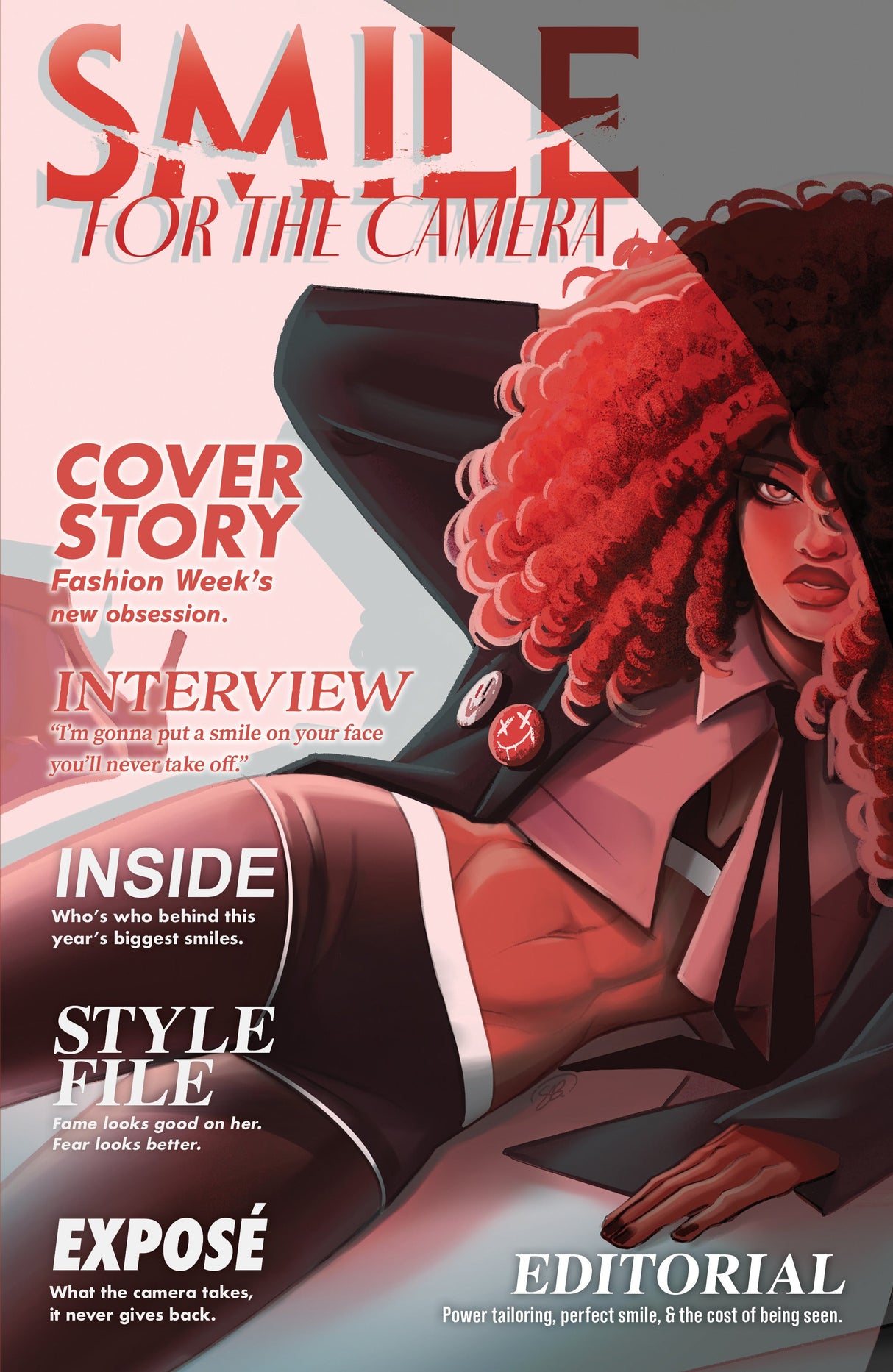 Smile For The Camera #4 C Boo Fashion Magazine Variant (06/17/2026) Idw