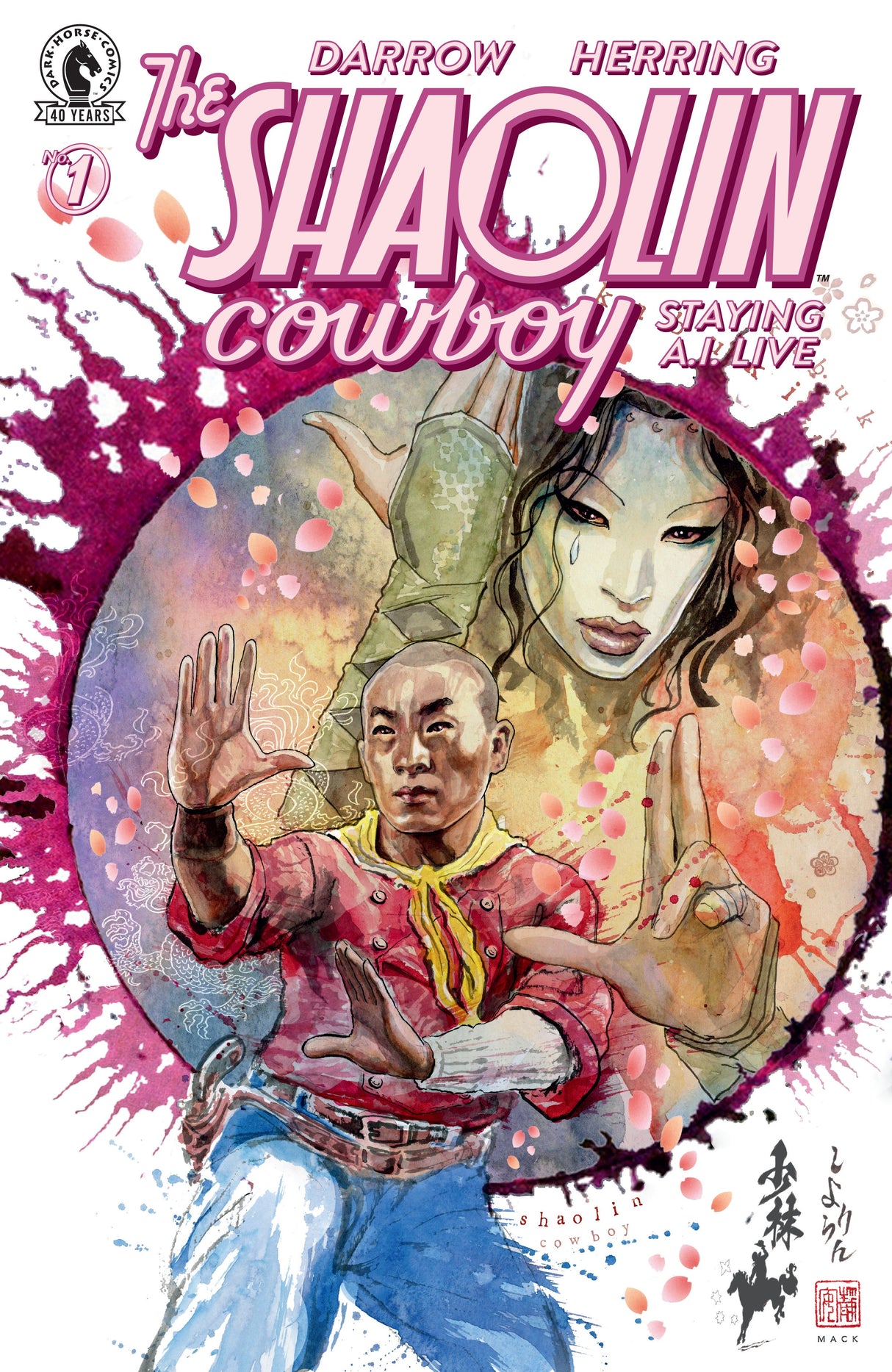 Shaolin Cowboy Staying A.I.Live #1 E David Mack (07/01/2026) Dark Horse