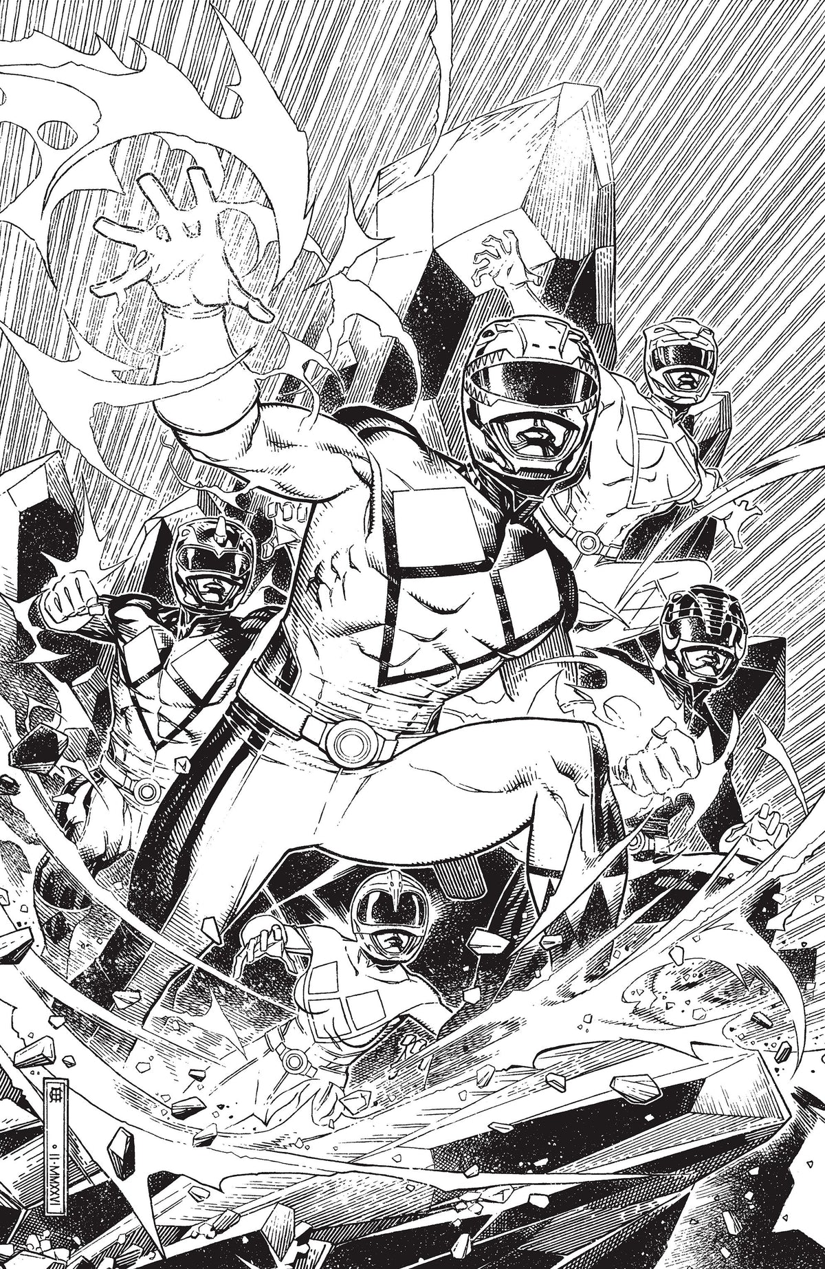 Mighty Morphin Power Rangers (2026) #1 I 1:50 Variant Virgin Cheung (06/03/2026) Boom