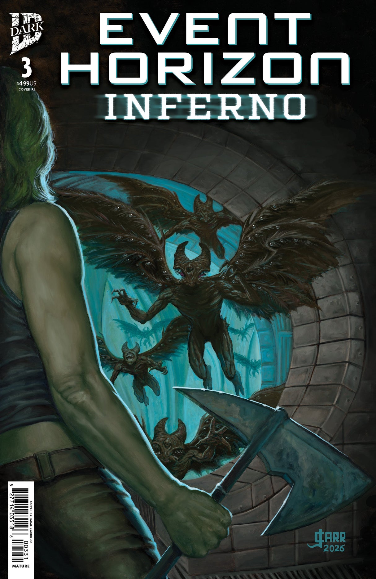 Event Horizon Inferno #3 C 1:15 Carrillo (07/01/2026) Idw