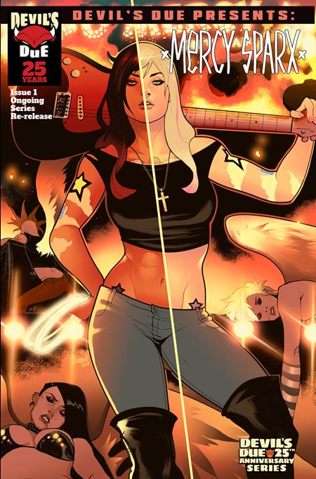 Devils Due Presents Mercy Sparx #1 (One Shot) D 1:10 Elizabeth Torque Uv Spot Variant (06/24/2026) Massive