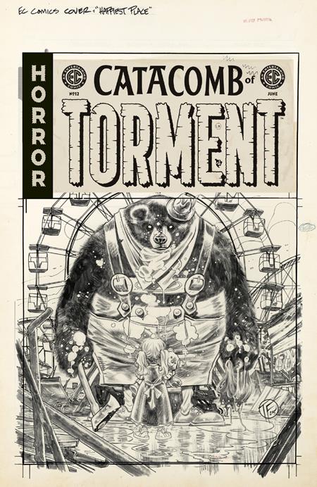 Ec Catacomb Of Torment #12 D 1:20 Tom Fowler B&W Artist Edition Variant (06/17/2026) Oni