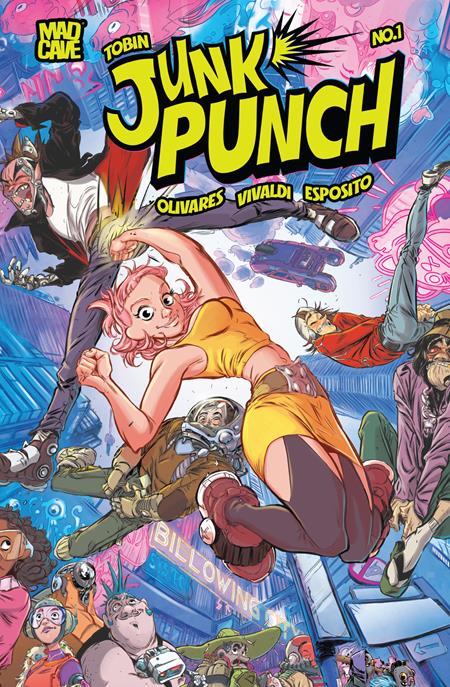 Junk Punch #1 (Of 5) E Carlos Javier Olivares Foil Variant (06/03/2026) Mad Cave