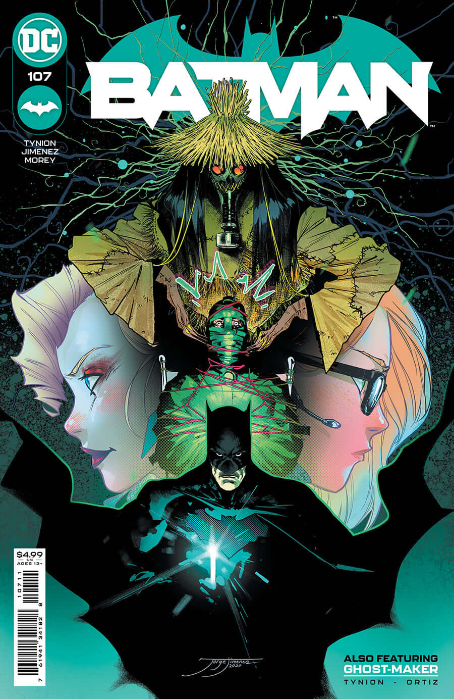 Batman #107 A Jorge Jimenez James Tynion IV 1st Gardener (04/06/2021) Dc