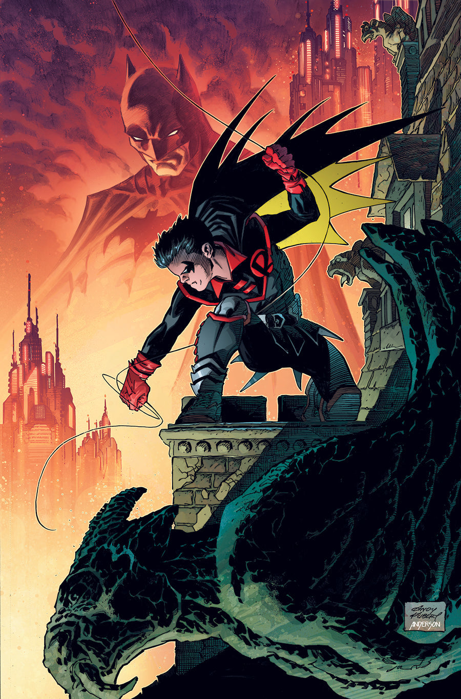 Robin #1 Team Andy Kubert Card Stock Variant (Net) (04/27/2021) Dc