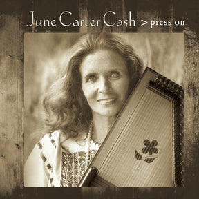 the album cover for June Carter Cash - Press on