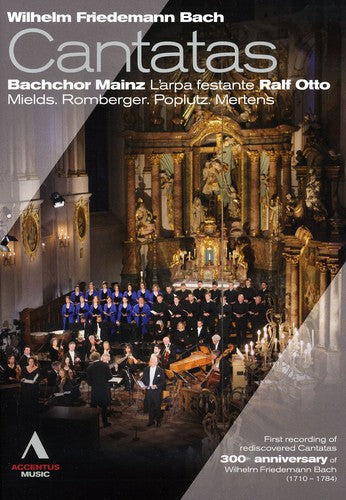 Bach,w.f. / L Arpa Festante / Otto / Mainz - Rediscovered Cantatas - DVD