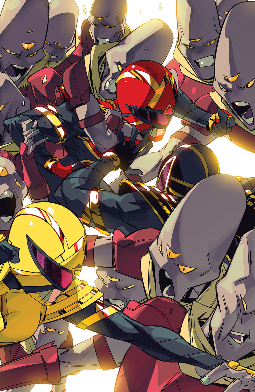 Power Rangers #7 B Daniele Di Nicuolo Legacy Variant  (C: 1-0-0) (05/19/2021) Boom