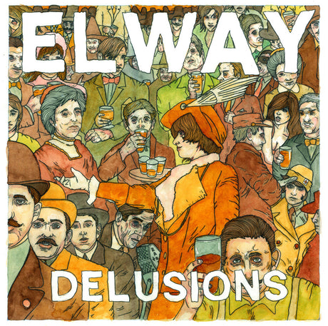 the album cover for Elway - Delusions
