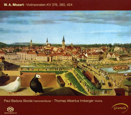 Mozart / Irnberger / Badura-skoda - Violin Sonatas K 376 & 380 & 454 - Super Audio CD