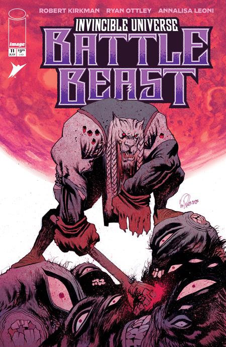 Invincible Universe Battle Beast #11 D 1:25 James Harren Variant (07/15/2026) Image