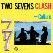 the album cover for Culture - Two Sevens Clash