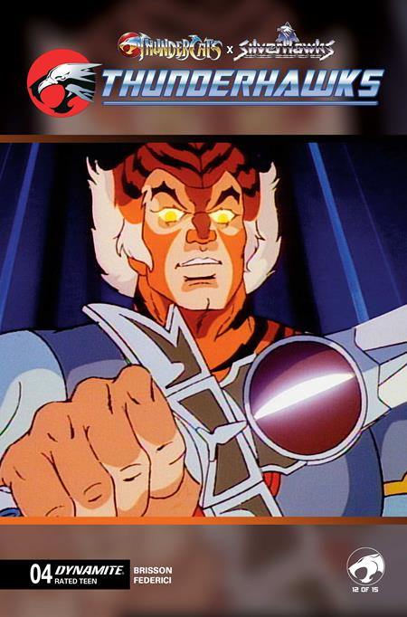 Thundercats X Silverhawks Thunderhawks #4 E Animation Art Variant (07/22/2026) Dynamite