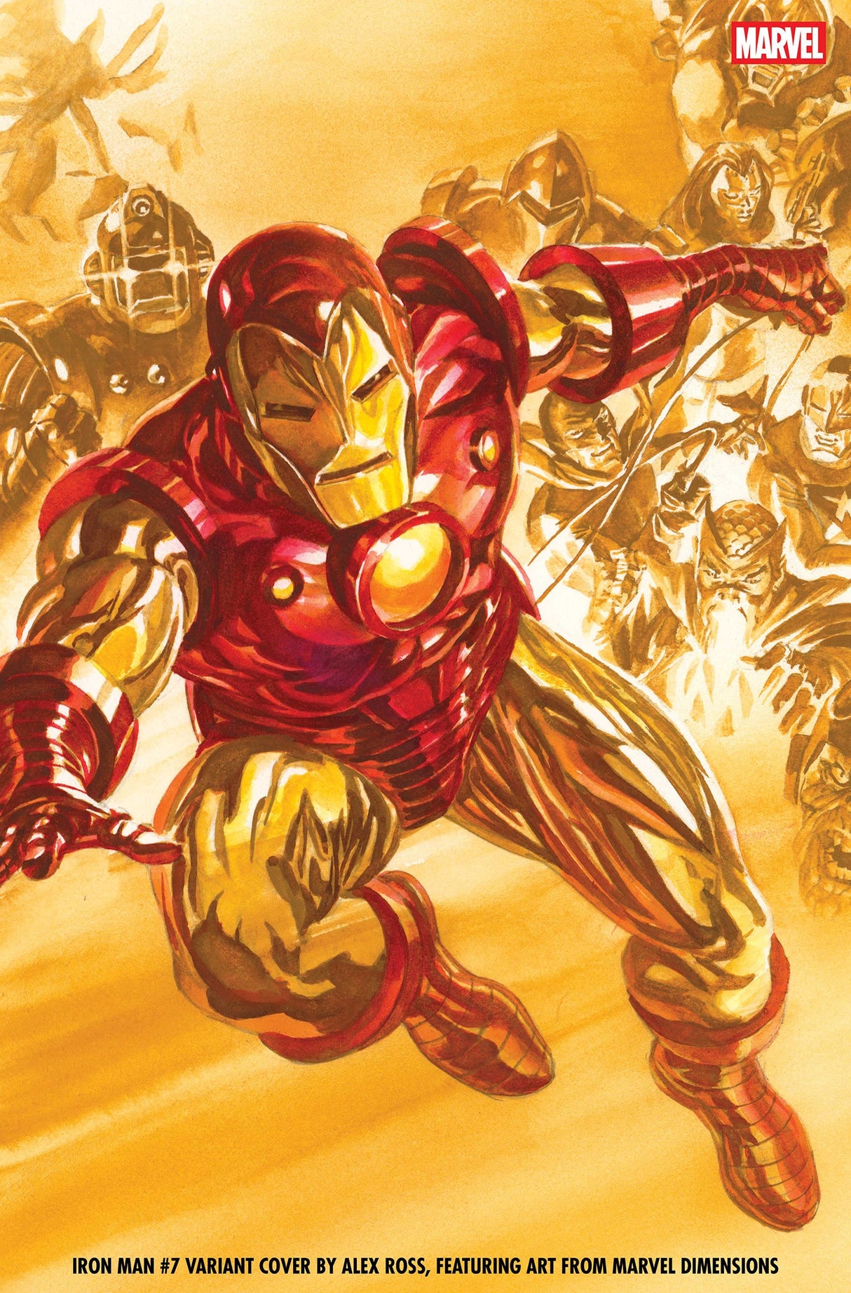 Iron Man #7 C Alex Ross Marvel Dimensions Variant (07/01/2026) Marvel