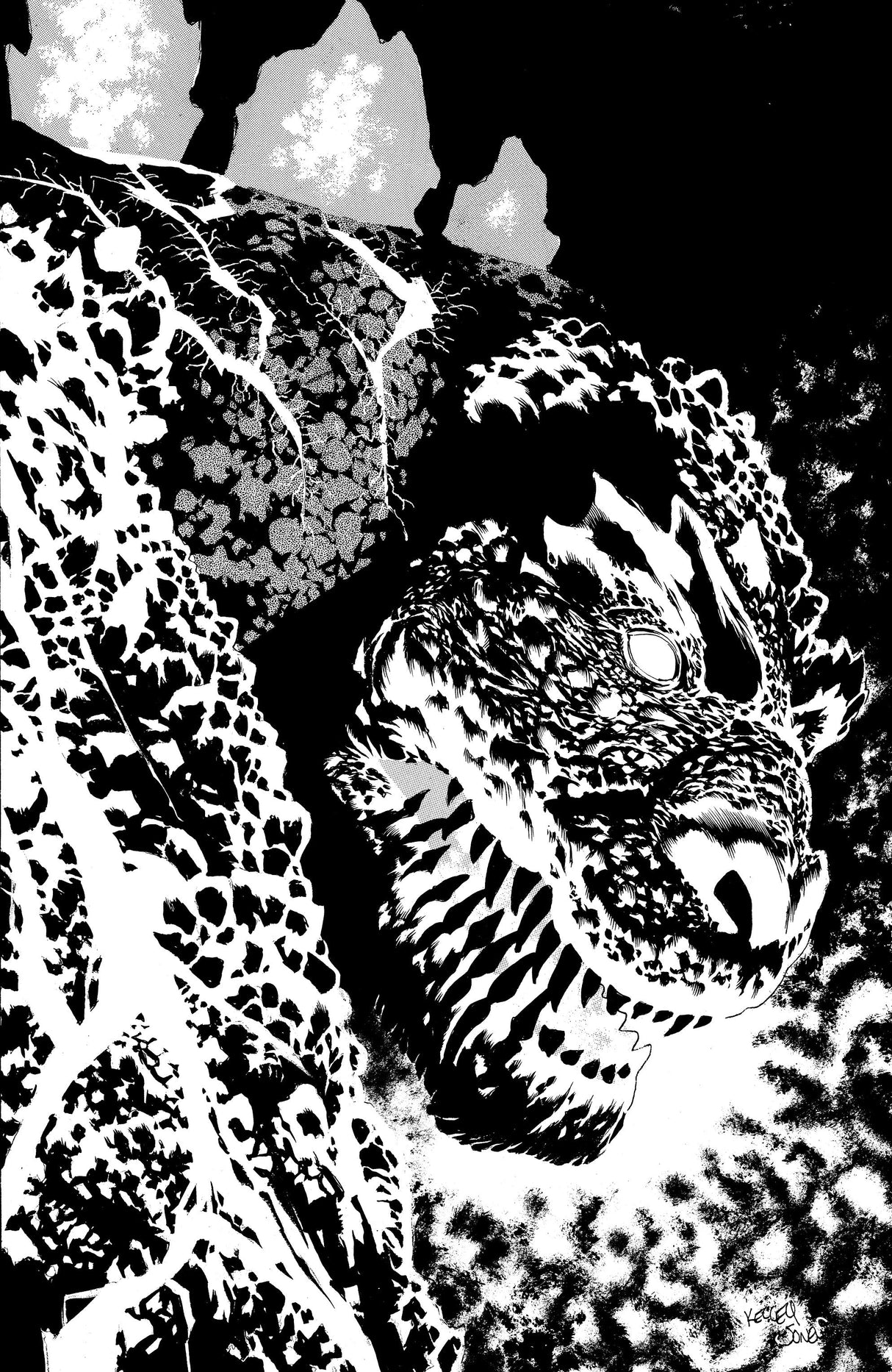 The Horror Of Godzilla [Kai-Sei Era] #1 F 1:50 Jones B&W (07/29/2026) Idw