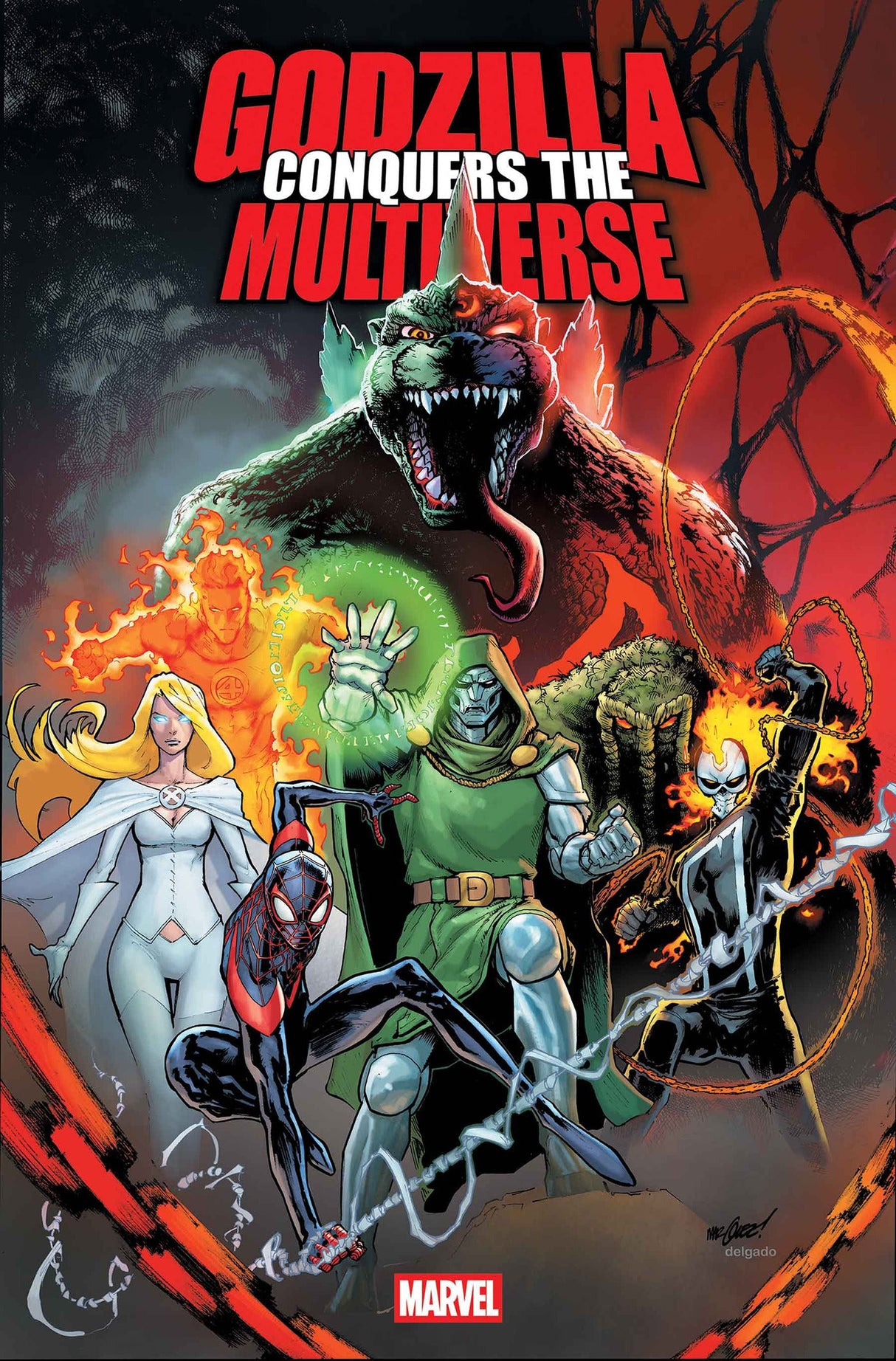 Godzilla Conquers The Multiverse #1 A David Marquez (07/22/2026) Marvel