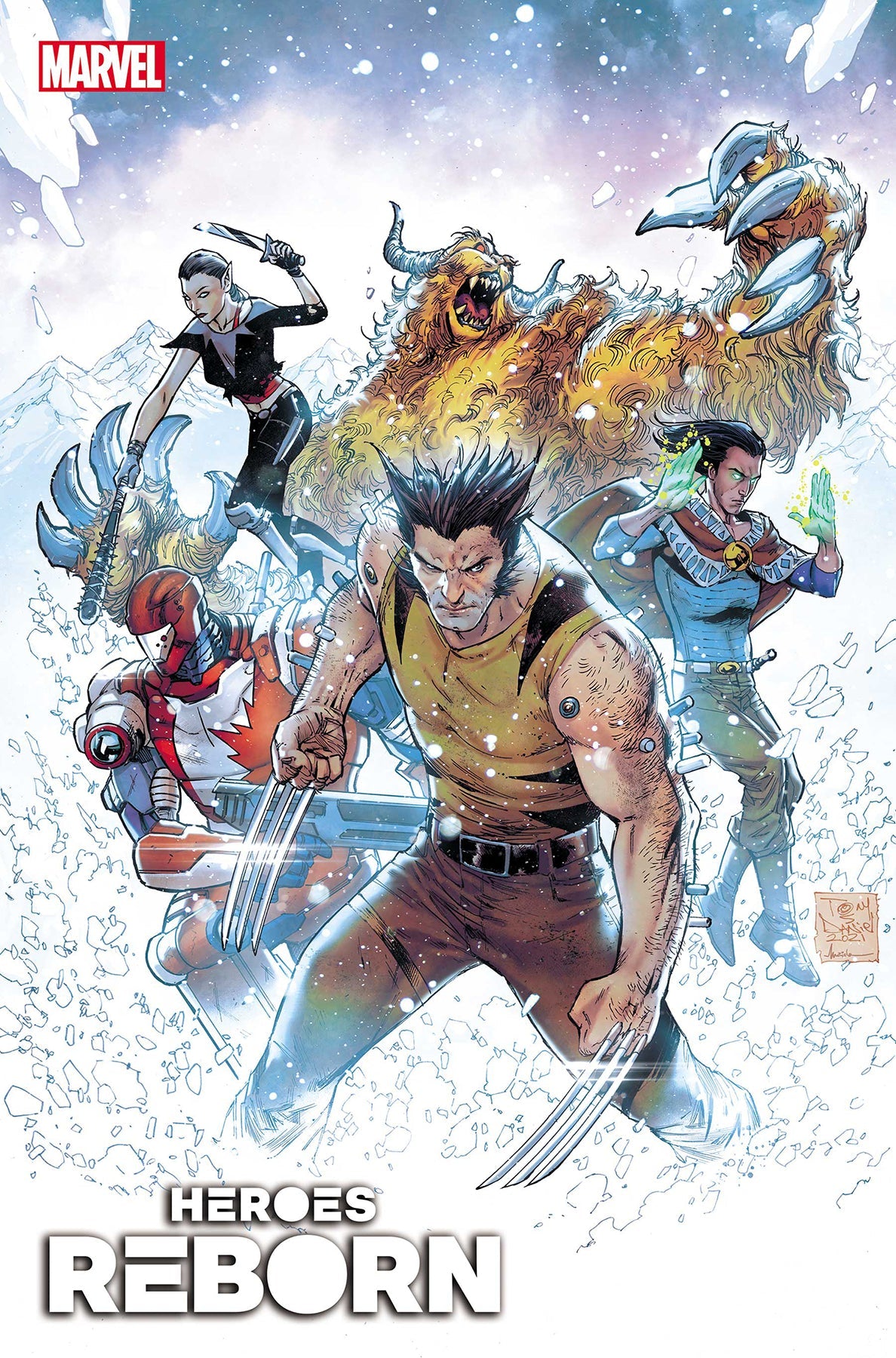 Heroes Reborn Weapon X And Final Flight #1 A Tony Daniel Ed Brisson (06/16/2021) Marvel