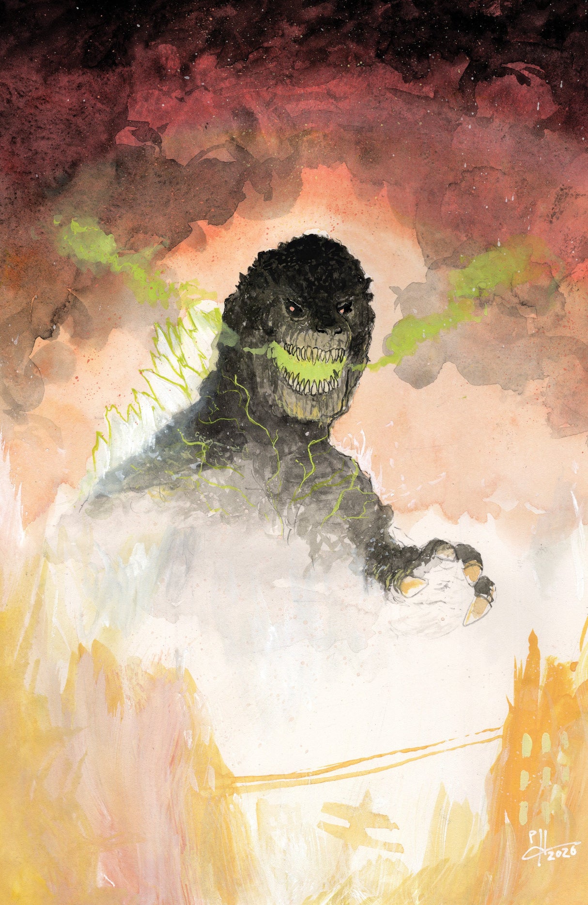 The Horror Of Godzilla [Kai-Sei Era] #1 E 1:25 Horvath Virgin (07/29/2026) Idw