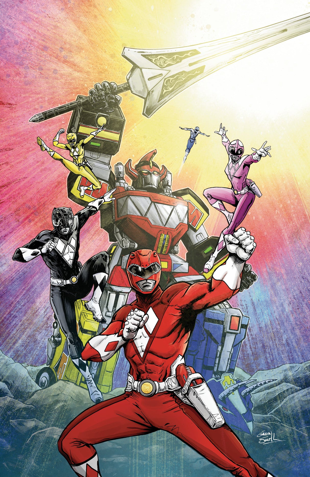 Mighty Morphin Power Rangers (2026) #2 I 1:50 Virgin Smith (07/15/2026) Boom