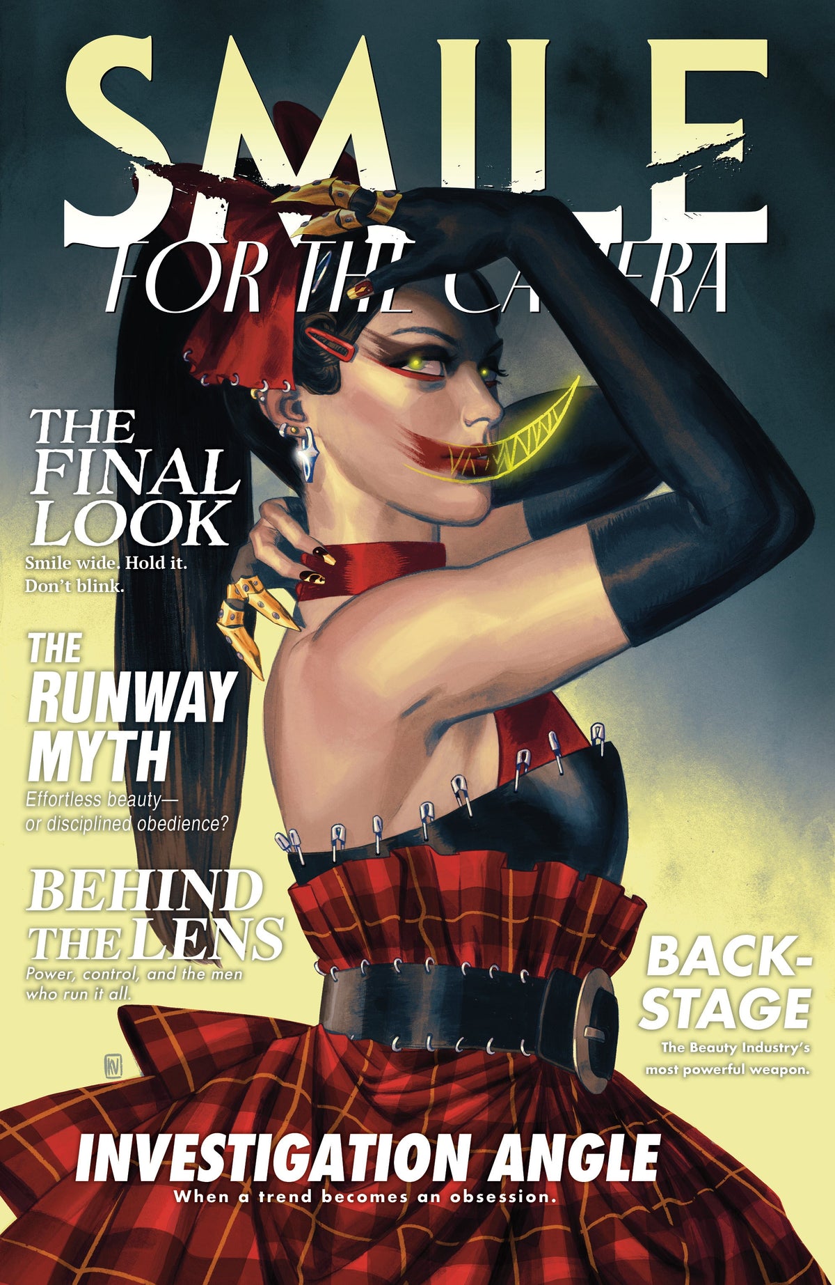 Smile For The Camera #5 C (Valerio Fashion Magazine Variant (07/15/2026) Idw