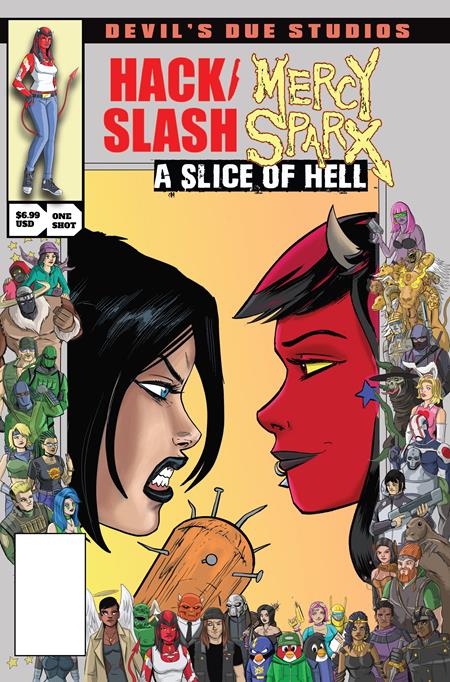 Devils Due Presents Hack Slash Mercy Sparx #1 (One-Shot) B Tim Seeley Josh Blaylock Homage Variant (08/26/2026) Massive