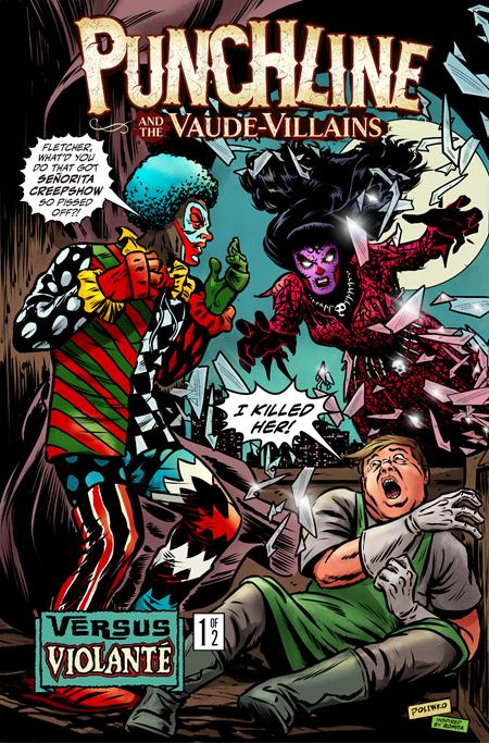 Punchline And The Vaude-Villains Vs Violante #1 (Of 2) B Nik Poliwko Variant (08/05/2026) Asylum