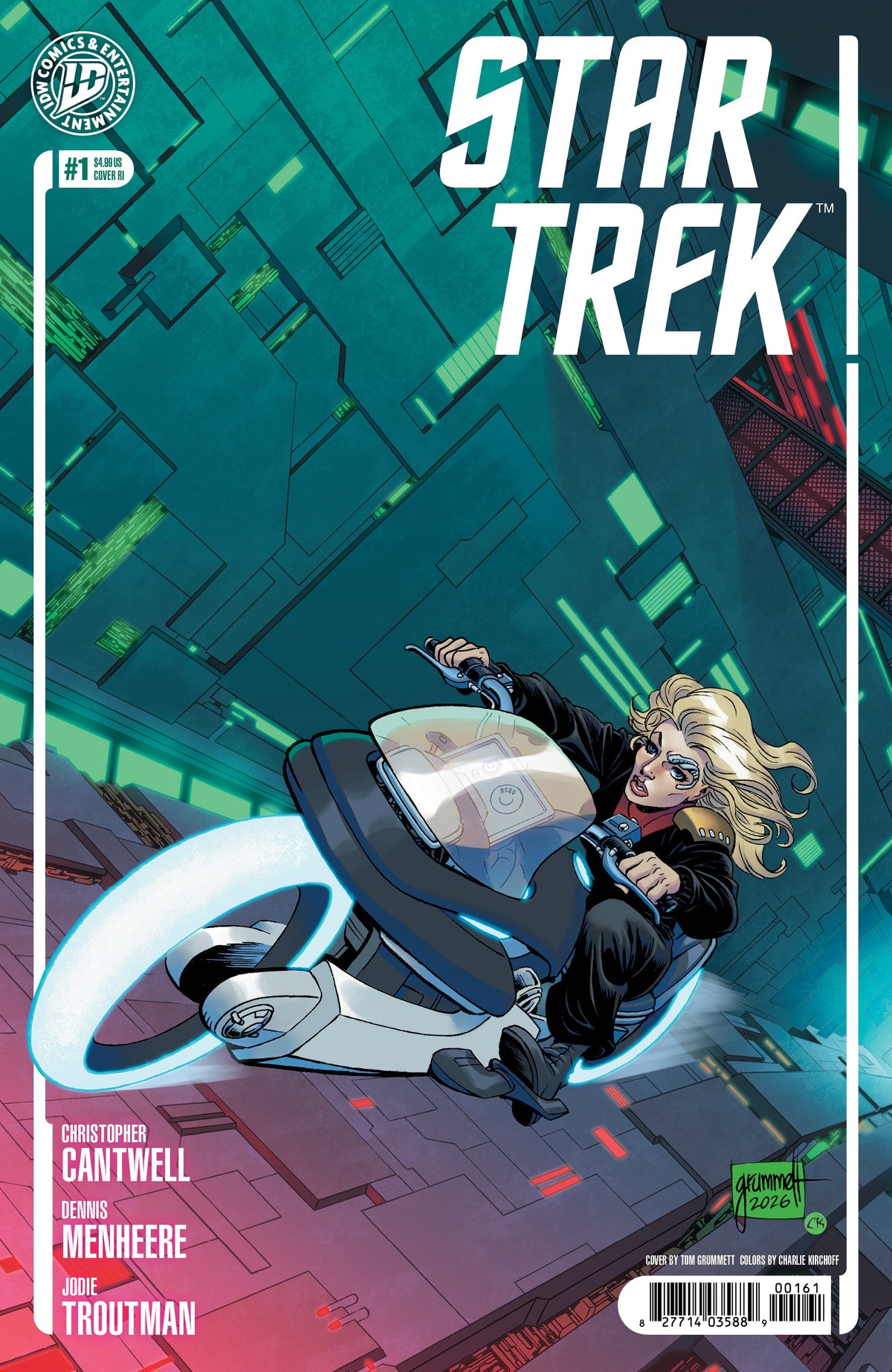 Star Trek (2026) #1 F 1:15 Grummett (09/23/2026) Idw