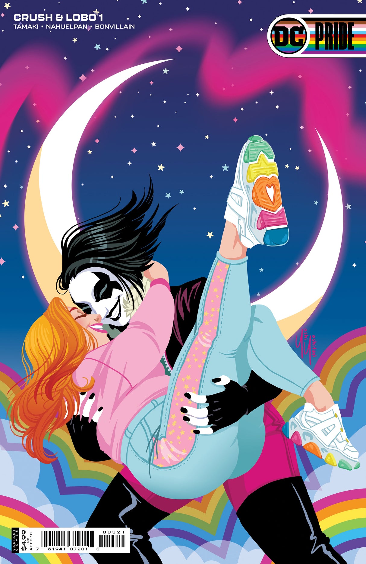 Crush & Lobo #1 (Of 8) B Yoshi Yoshitani Pride Month Card Stock Variant(06/01/2021) Dc