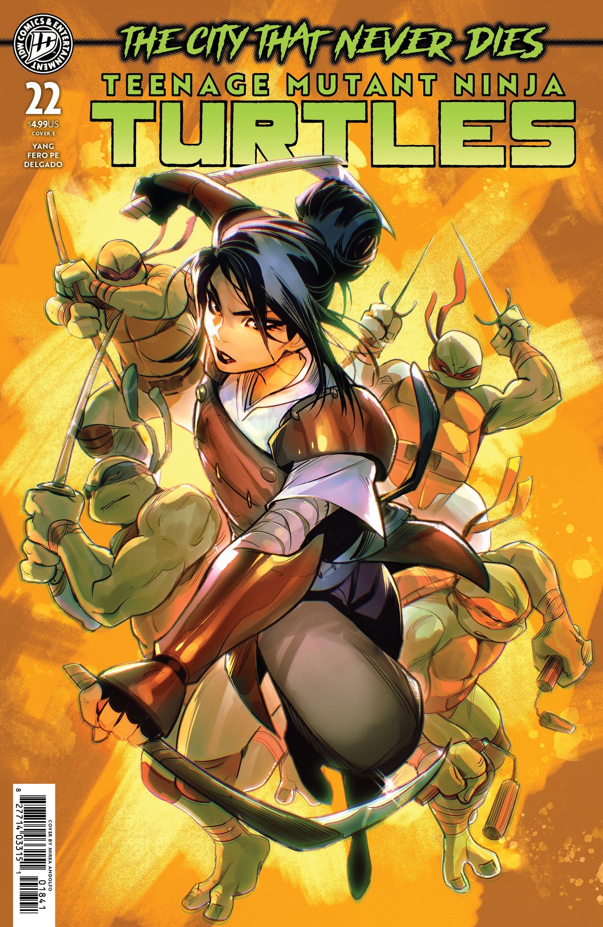 Teenage Mutant Ninja Turtles #22 E Andolfo (09/16/2026) Idw