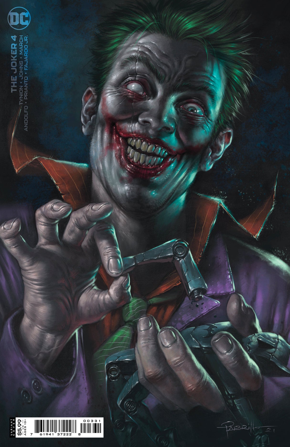 Joker #4 B Lucio Parrillo Variant (06/08/2021) Dc