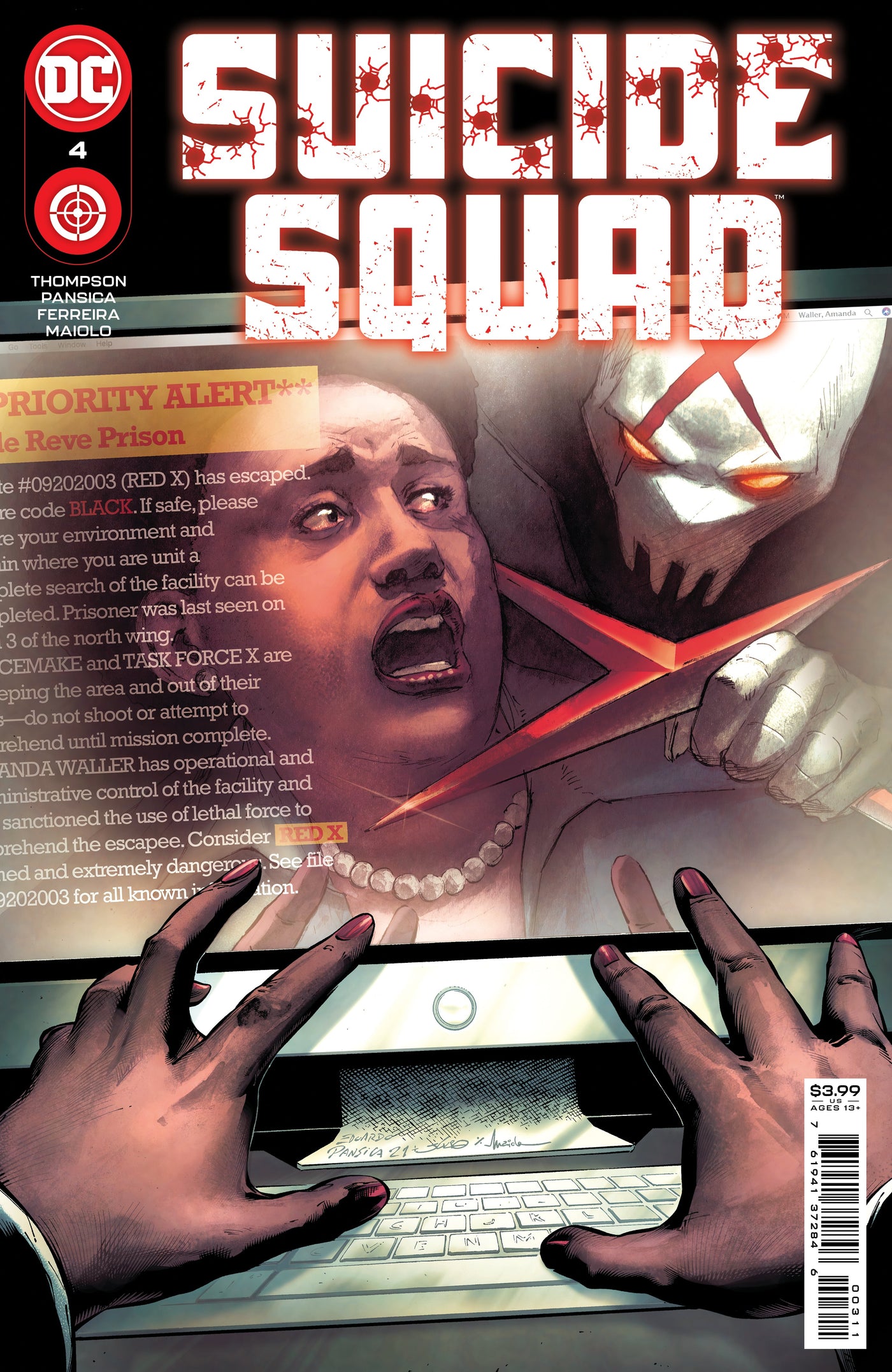 Suicide Squad #4 A Eduardo Pansica Robbie Thompson (06/01/2021) Dc