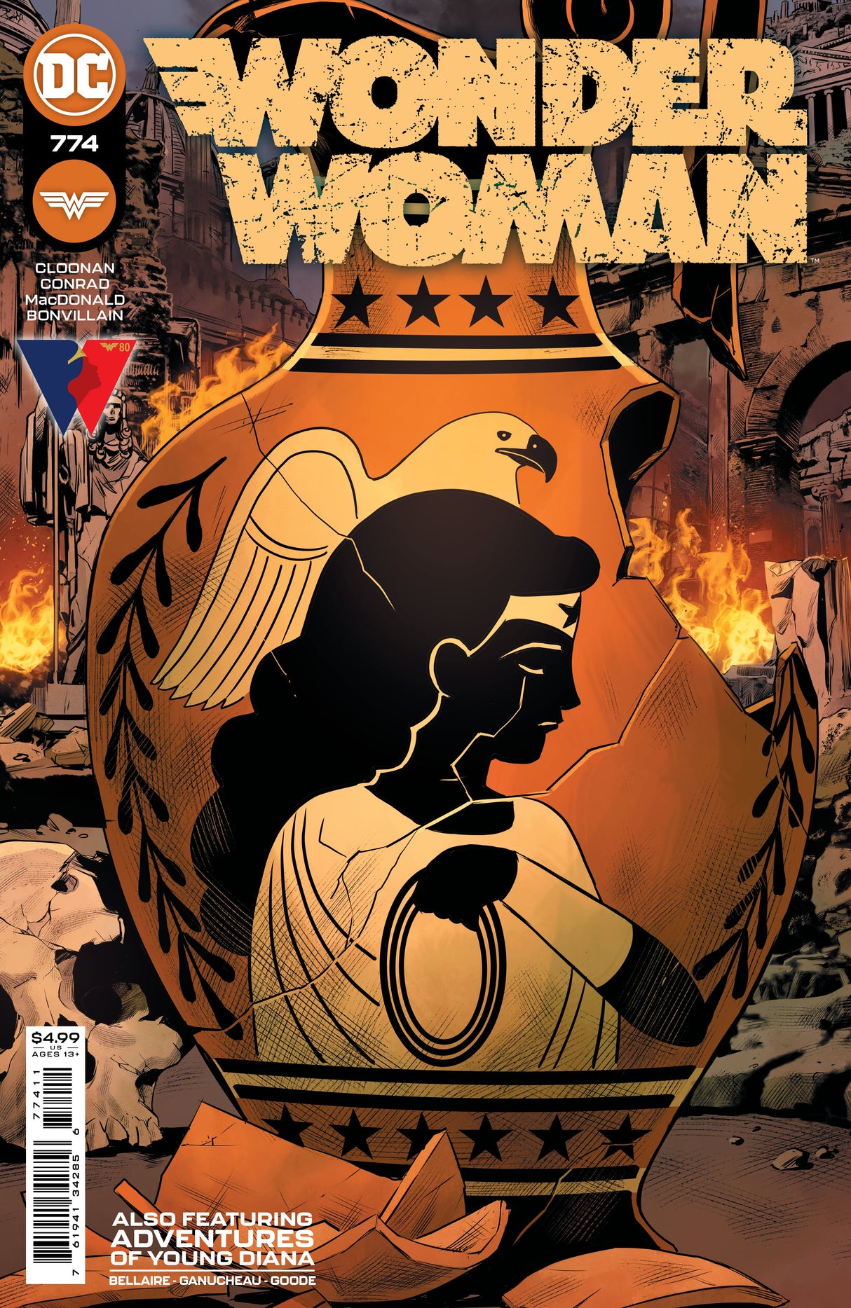 Wonder Woman #774 A Travis Moore Beckey Cloonan (06/22/2021) Dc