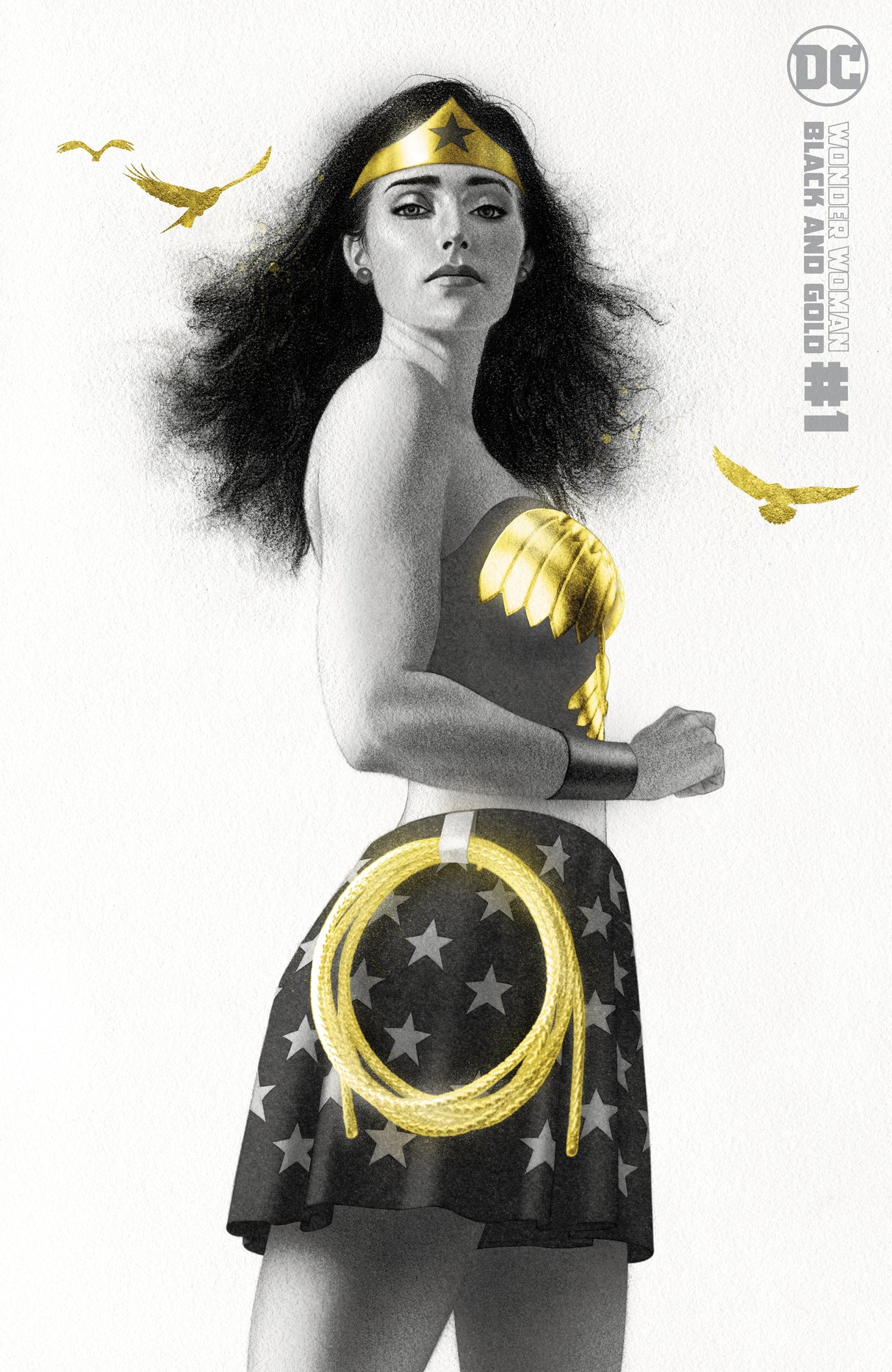 Wonder Woman Black & Gold #1 (Of 6) B Joshua Middleton Variant (06/22/2021) Dc