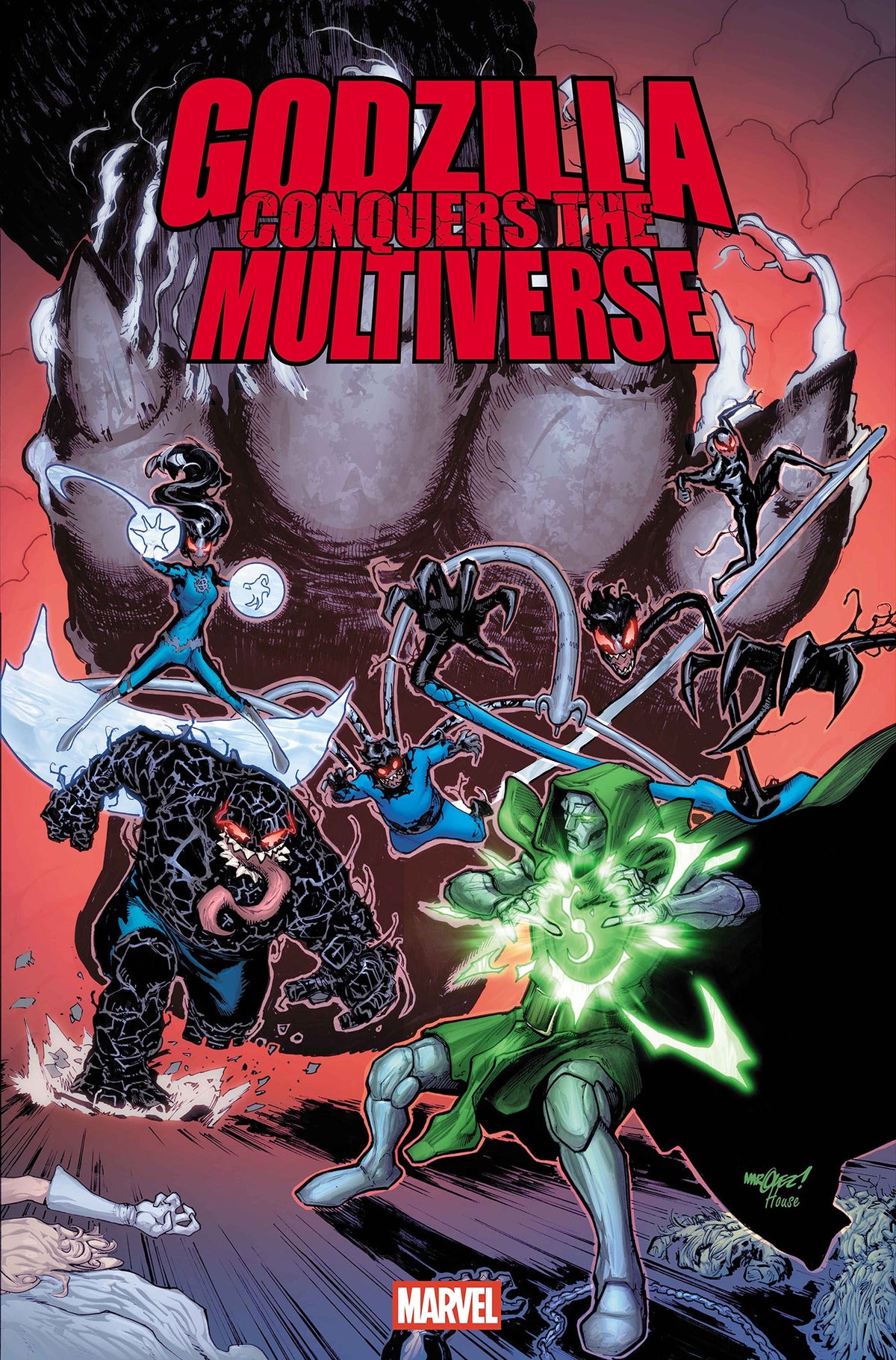 Godzilla Conquers The Multiverse #3 A David Marquez (09/30/2026) Marvel