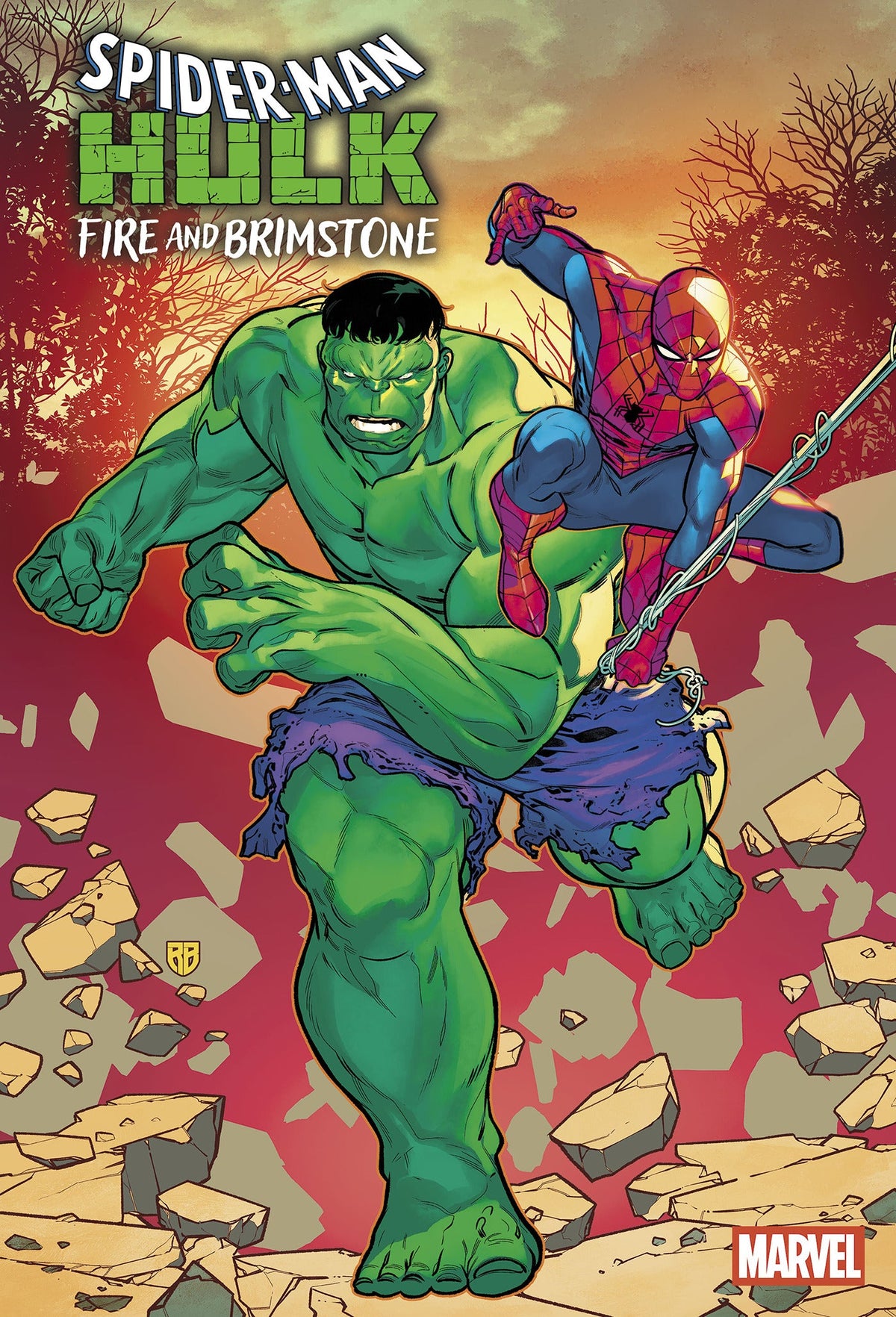 Spider-Man Hulk Fire And Brimstone #2 A R.B. Silva (09/23/2026) Marvel