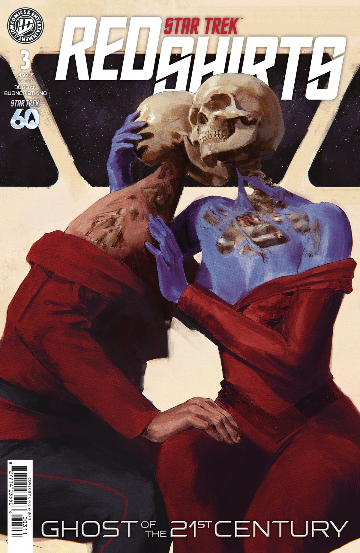Star Trek Red Shirts Ghost Of The 21St Century #3 A Shehan (10/14/2026) Idw