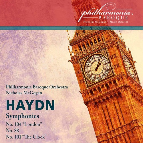 Philharmonia Baroque Orchestra - Symphonies 88 101 & 104 [CD]