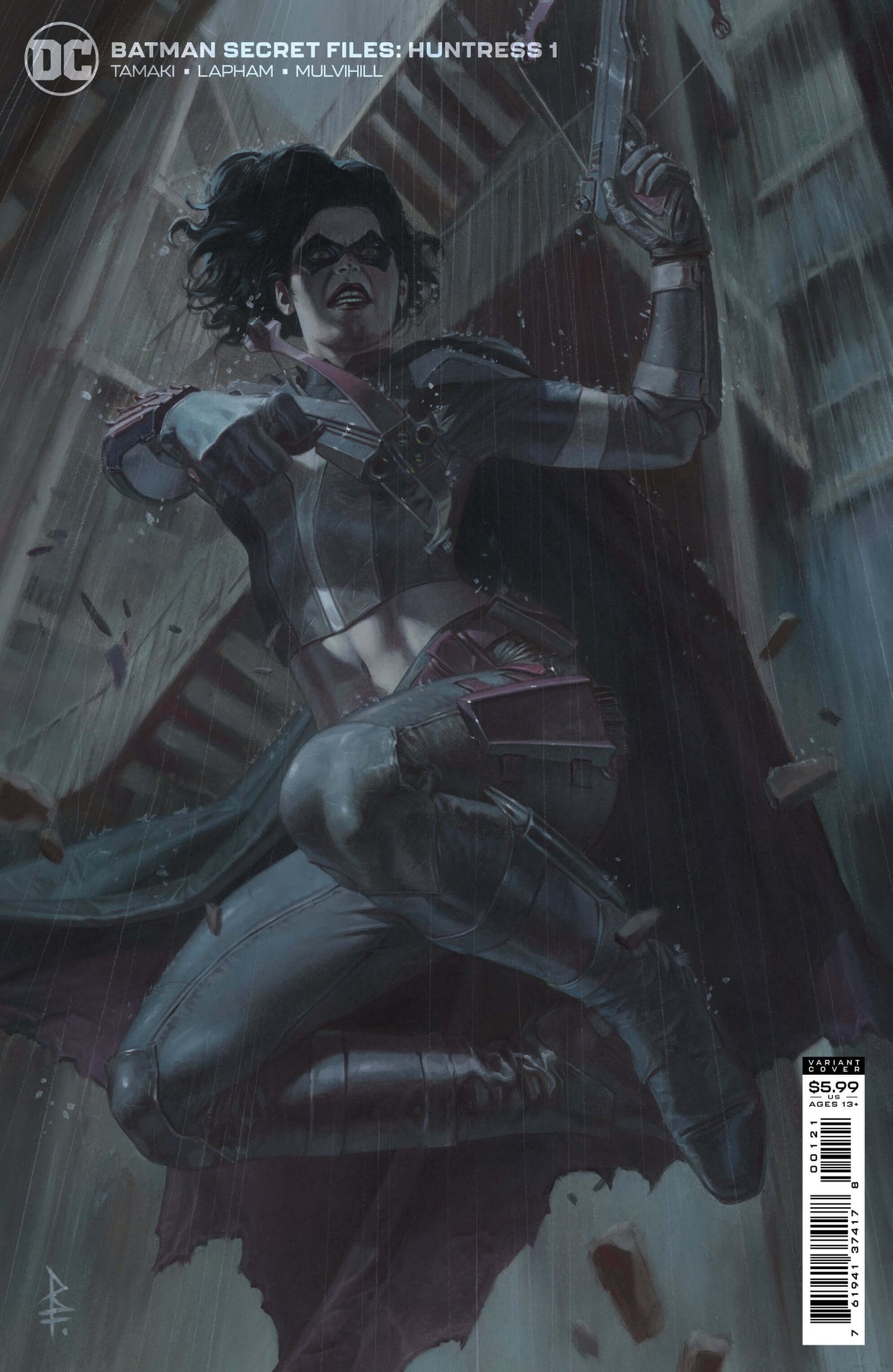 Batman Secret Files Huntress #1 (One Shot) B Riccardo Federici Card Stock Variant (07/27/2021) Dc