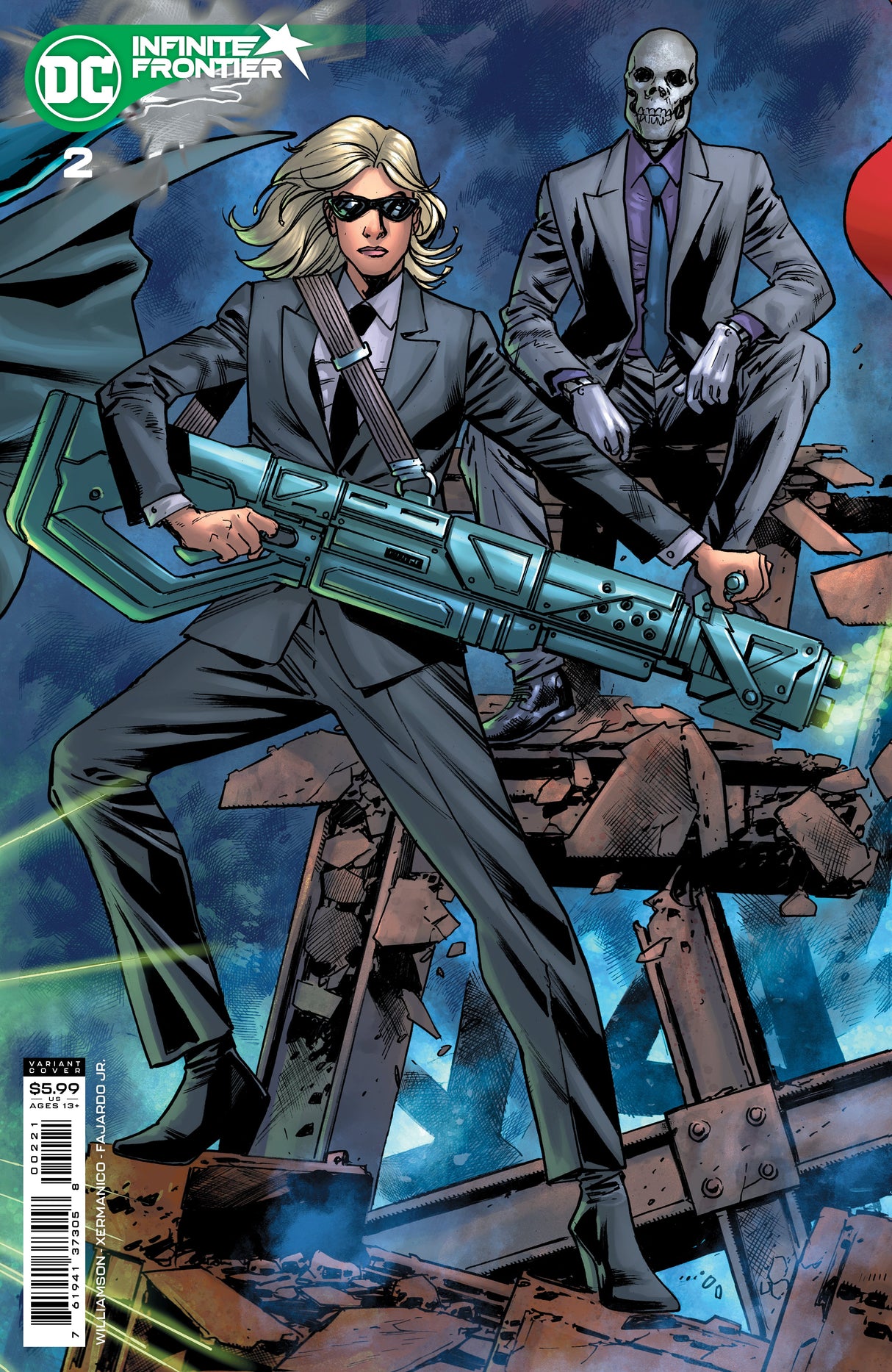 Infinite Frontier #2 (Of 6) B Bryan Hitch Card Stock Variant (07/13/2021) Dc