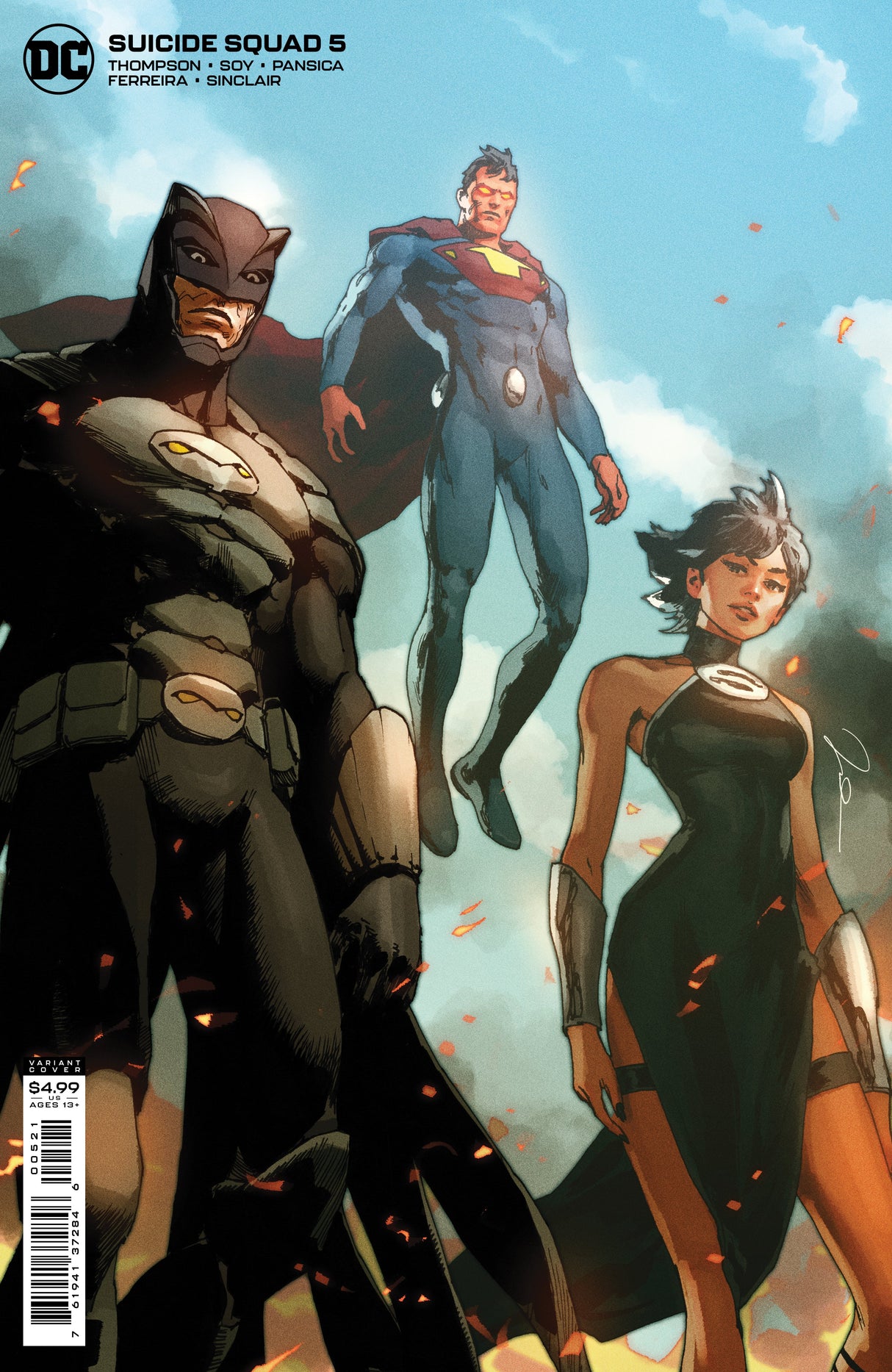 Suicide Squad #5 B Gerald Parel Card Stock Variant (07/06/2021) Dc