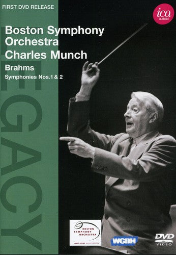 Brahms / Bso / Munch - Symphonies 1 & 2 - DVD