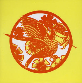 the album cover for Okkervil River - Your Past Life As a Blast B/W Gold Faces