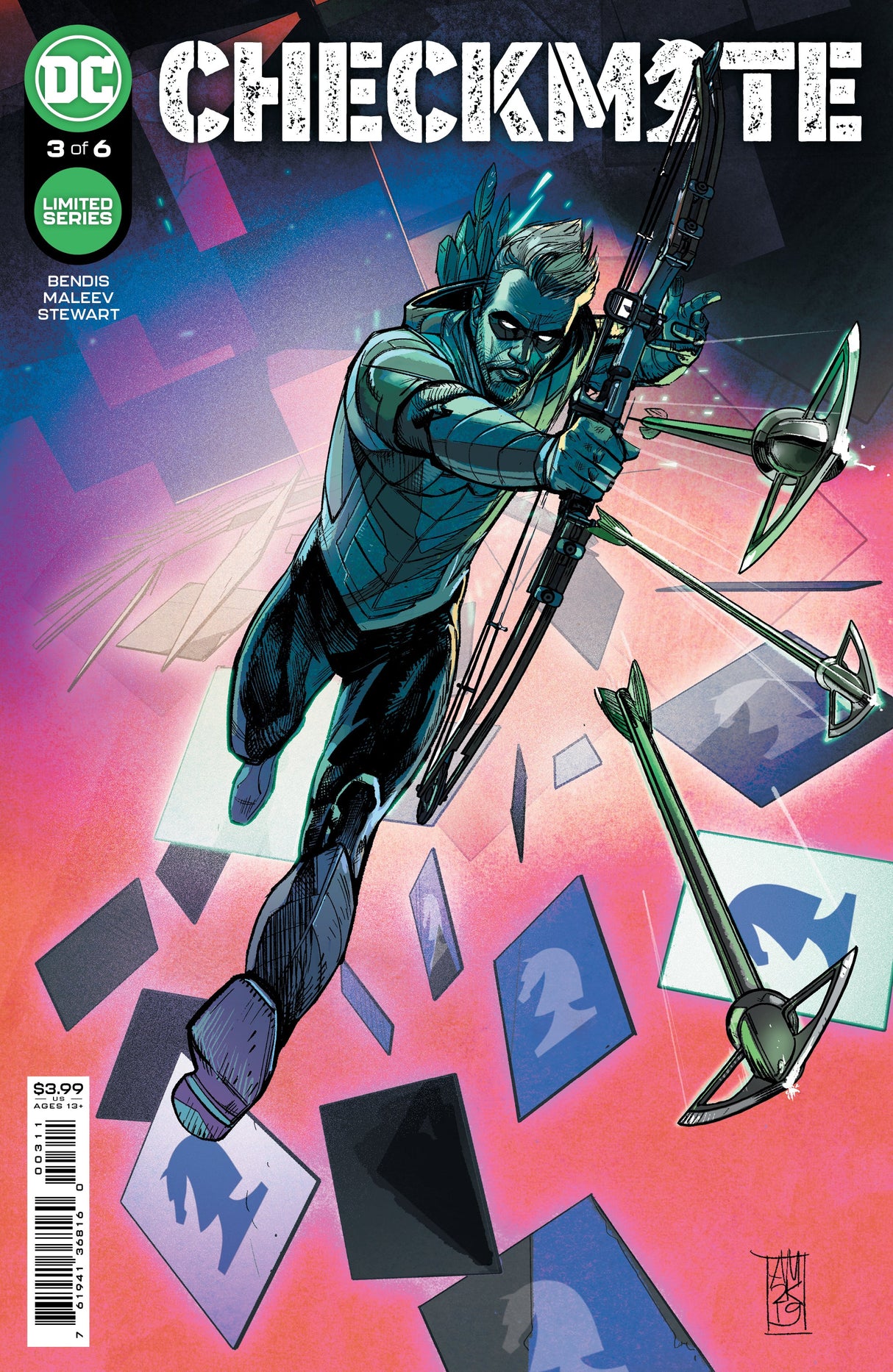 Checkmate #3 (Of 6) A Alex Maleev Brian Michael Bendis (08/24/2021) Dc