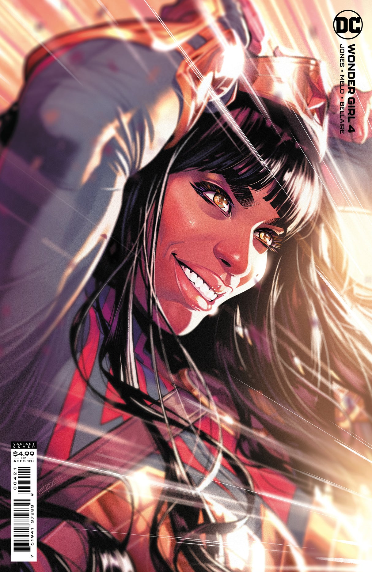 Wonder Girl #4 B Jamal Campbell Card Stock Variant (10/19/2021) Dc