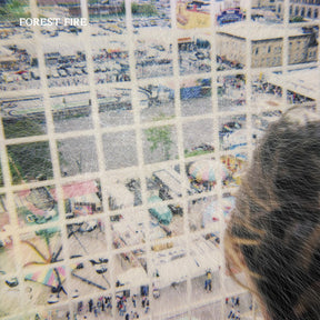 the album cover for Forest Fire - Staring at the X