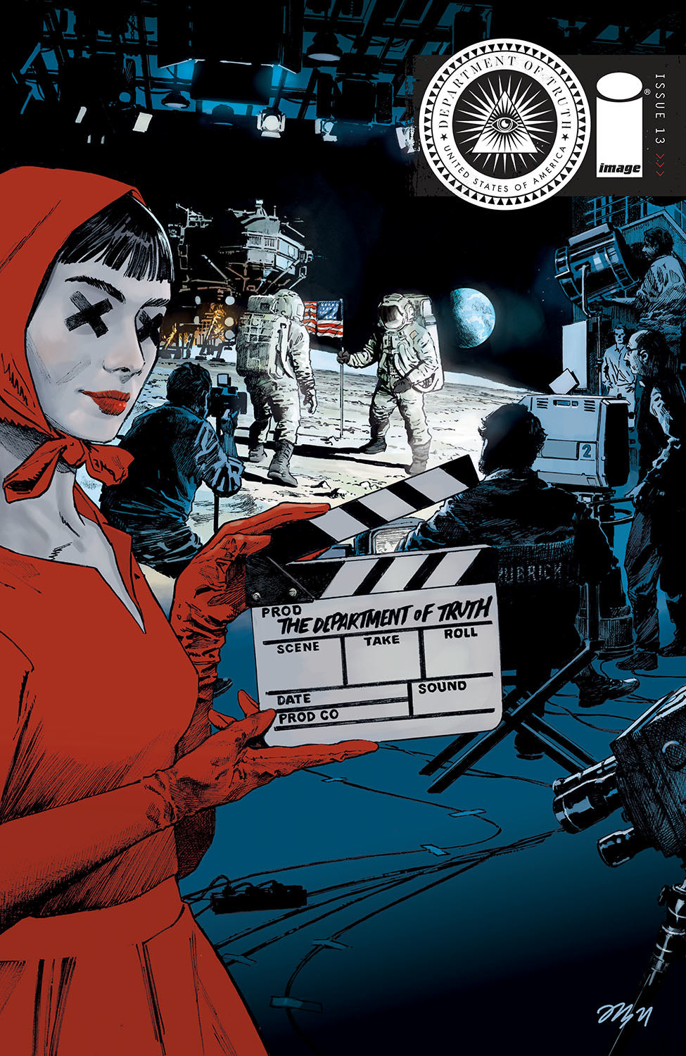 Department Of Truth #13 B Alvaro Martinez Bueno Variant (Mr) (09/29/2021) Image