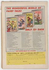 Classics Illustrated Junior 542 Gilberton 1957 FR Donkeys Tale HRN 563