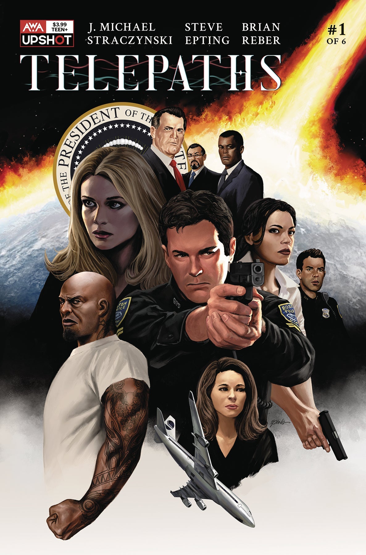 Telepaths #1 (Of 6) A Steve Epting Michael J Straczynski (09/01/2021) Artists Writers & Artisans