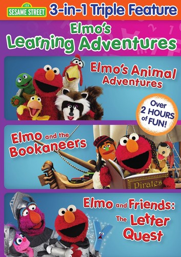 Elmo's Learning Adventures: Triple Feature - Elmo's Learning Adventures: Triple Feature - DVD